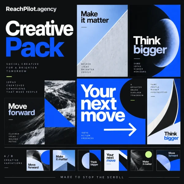 Creative Pack — illustrative service cover